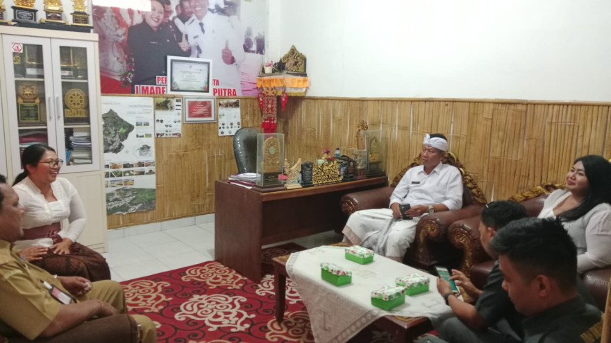 Rapat Dengan Dinas Kominfo Kabupaten Tabanan